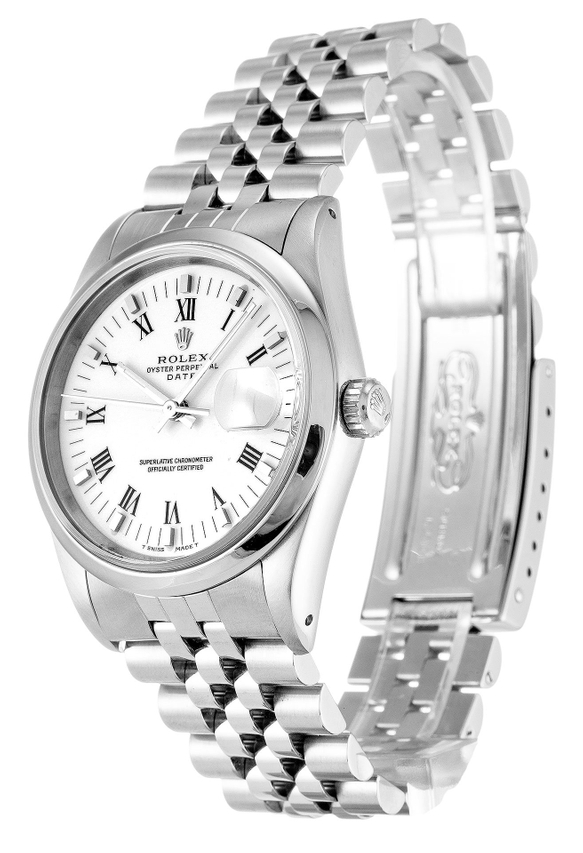 Rolex Oyster Perpetual Date 34mm White Dial 15200 $399.00