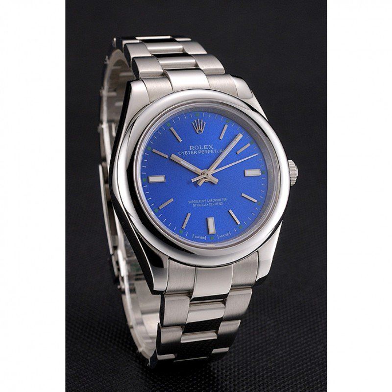 Rolex Oyster Perpetual Date 41mm Blue Dial REP016835 $399.00