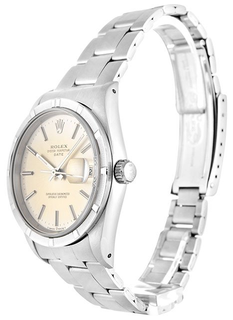Rolex Oyster Perpetual Date 34mm Silver Dial 15210 $399.00