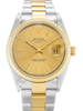 Rolex Oyster Perpetual Date 34mm Champagne Dial 15223 $399.00