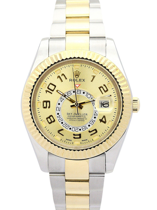 Rolex Sky-Dweller 42mm Gold Dial 326938 $399.00