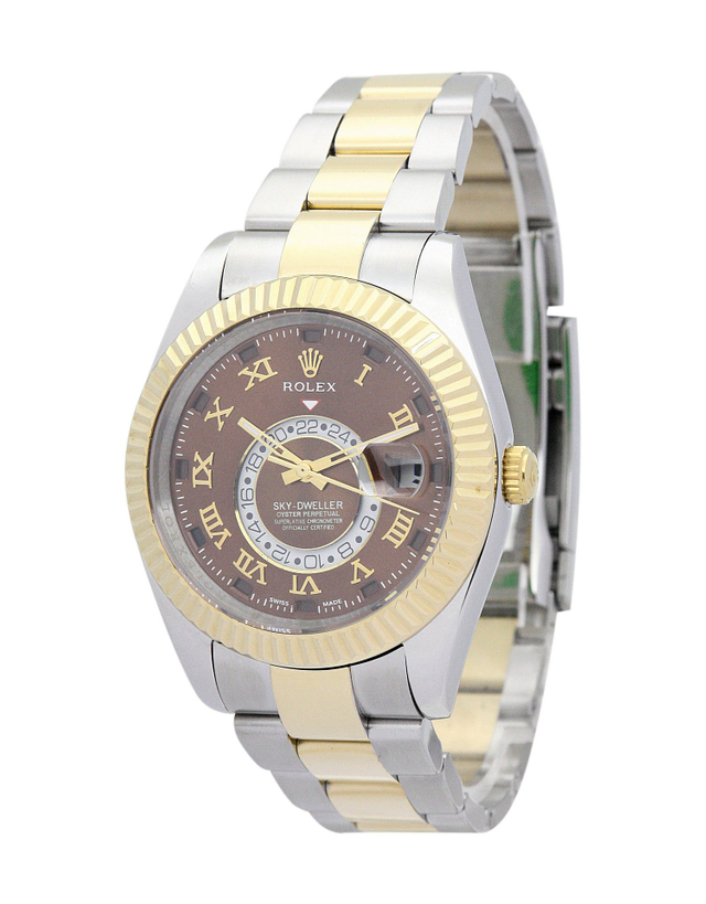 Rolex Sky-Dweller 42mm Brown Dial 326938-2 $359.00