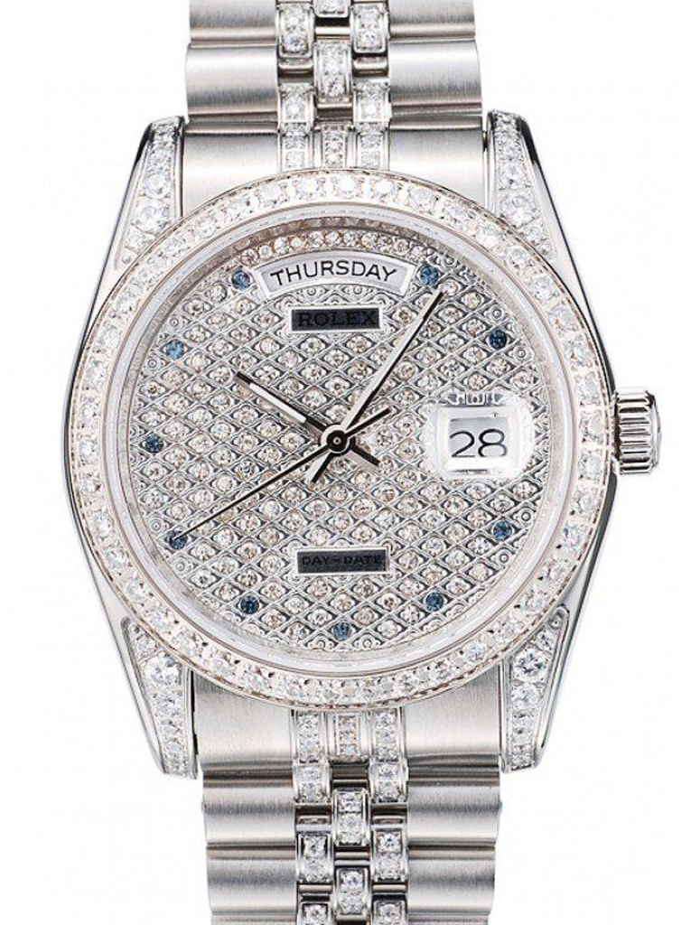 Rolex Day-Date 36mm Diamond Dial 41985 $399.00