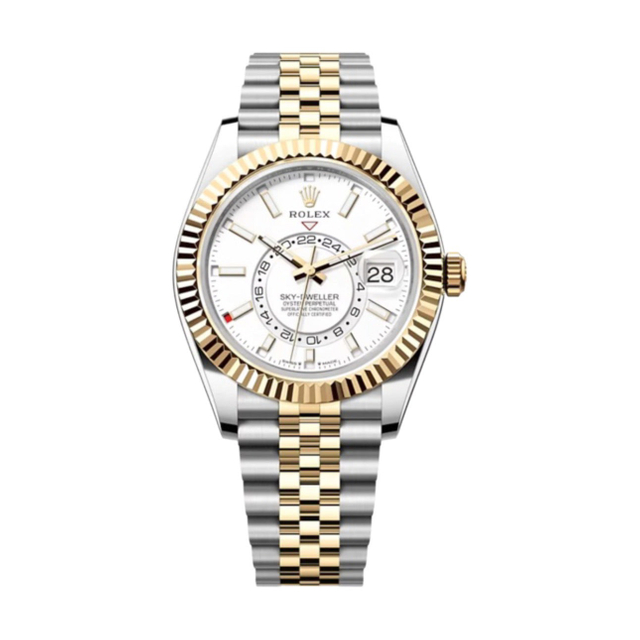 Superclone Rolex Sky-Dweller 42 mm Intense white Dial 336933 $899.00