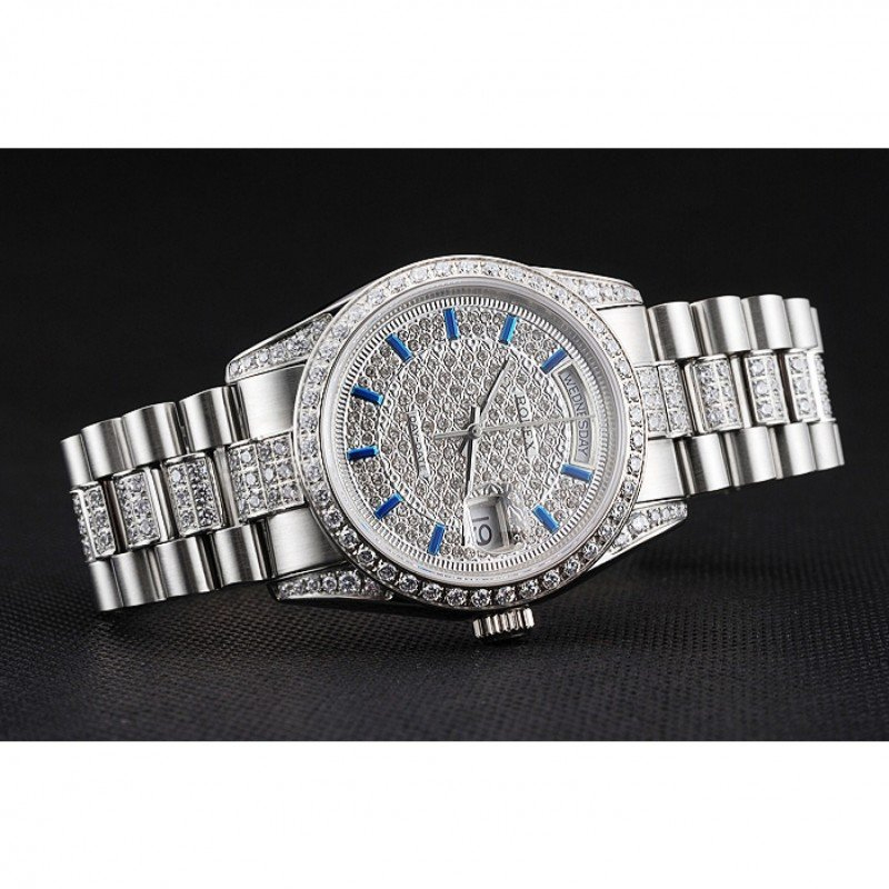Superclone Rolex Day-Date 36mm White Dial REP016824 $999.00