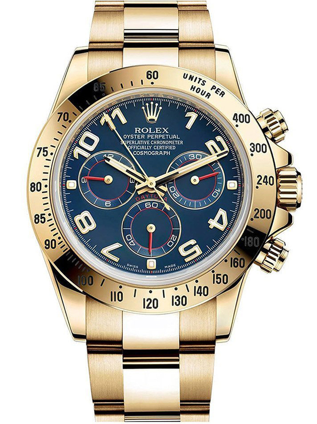 Rolex Daytona 40mm Blue Dial 116528 $599.00 – $1,329.00