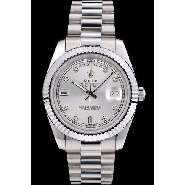 Superclone Rolex Day-Date 41mm Silver Dial 41995 $999.00