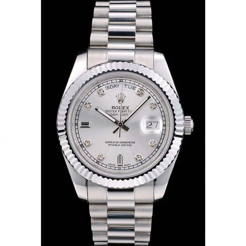 Superclone Rolex Day-Date 41mm Silver Dial 41995 $999.00