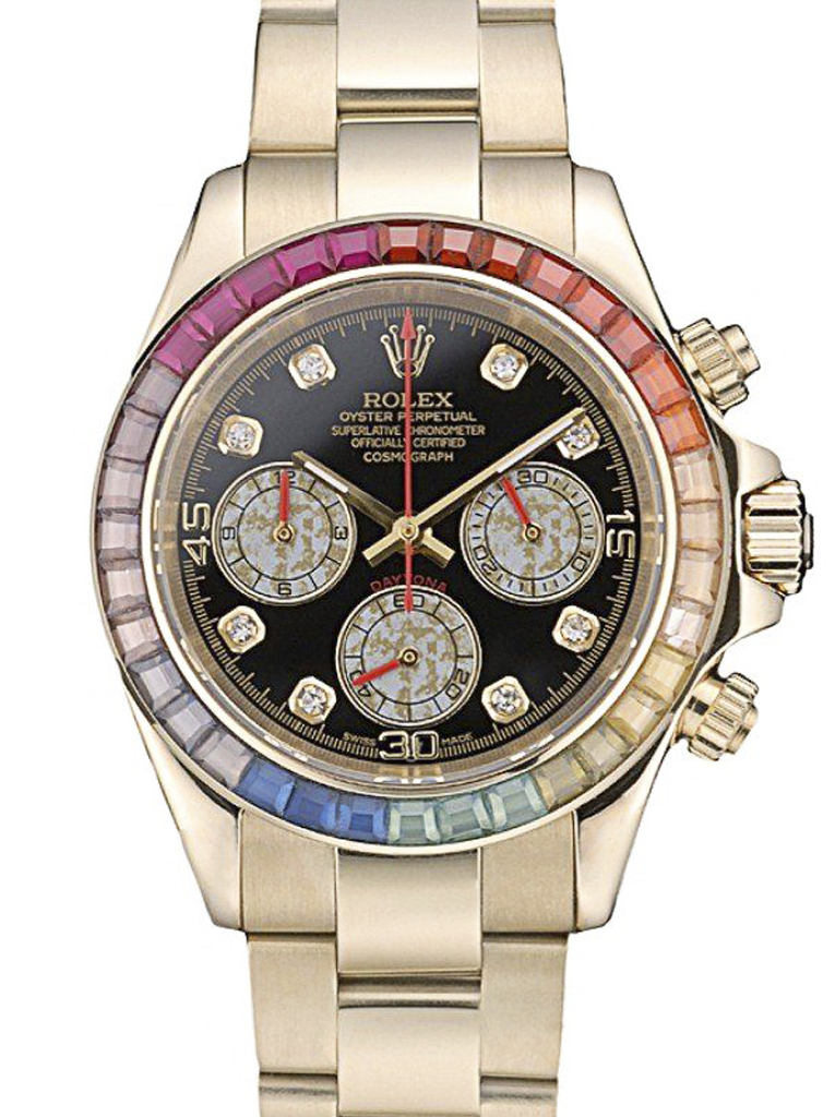 Rolex Daytona 39mm Black Dial 80251 $299.00