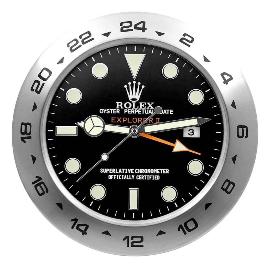 ROLEX WALL CLOCK – EXPLORER 2 $269.00 – $298.00