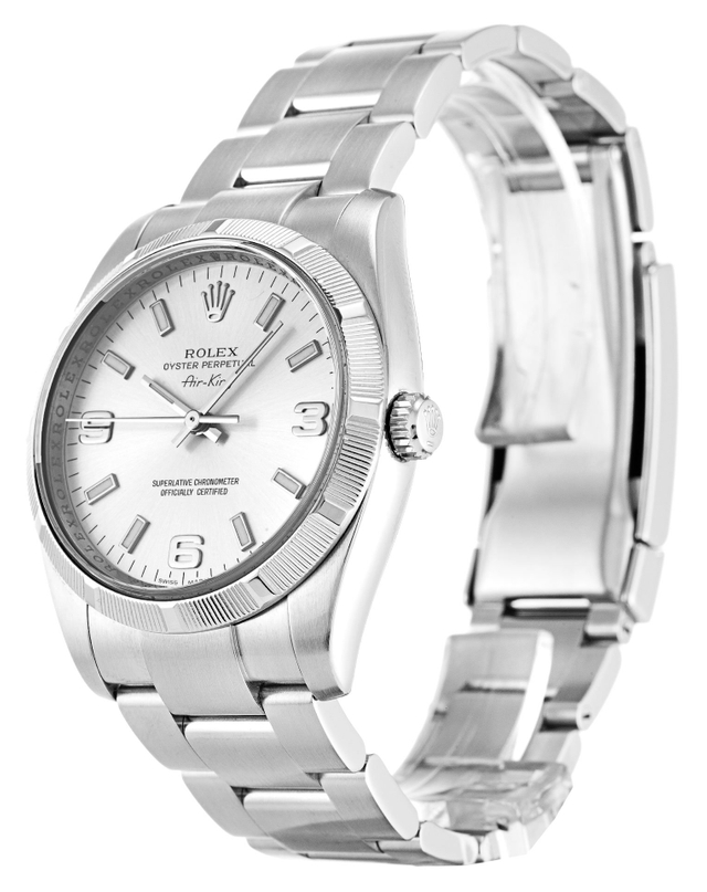 Rolex Air-King 34mm Silver Dial 114210 $399.00