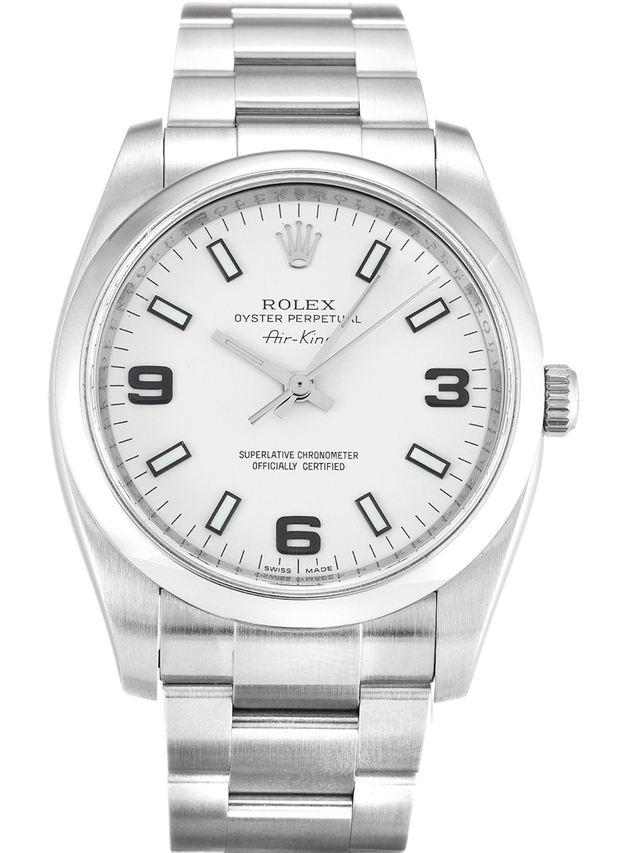 Rolex Air-King 34mm White Dial 114200 $399.00