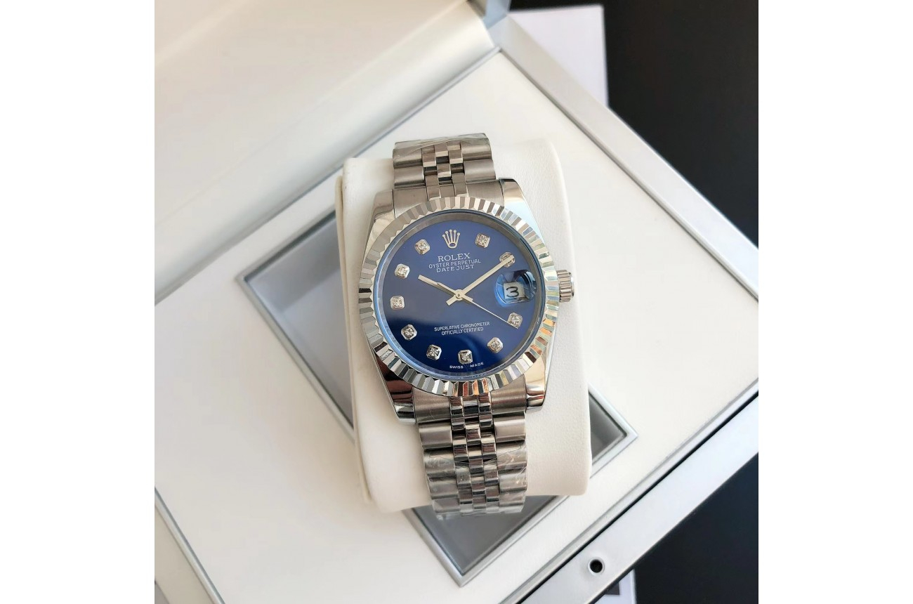 Rolex Datejust 36/28mm SS/SS Jub Blue/Dial $798.00