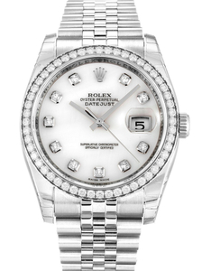 Rolex Datejust 36mm Mother of Pearl – White Dial 116244 $369.00