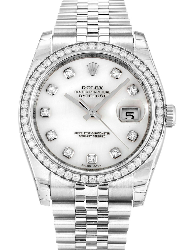 Rolex Datejust 36mm Mother of Pearl – White Dial 116244 $369.00