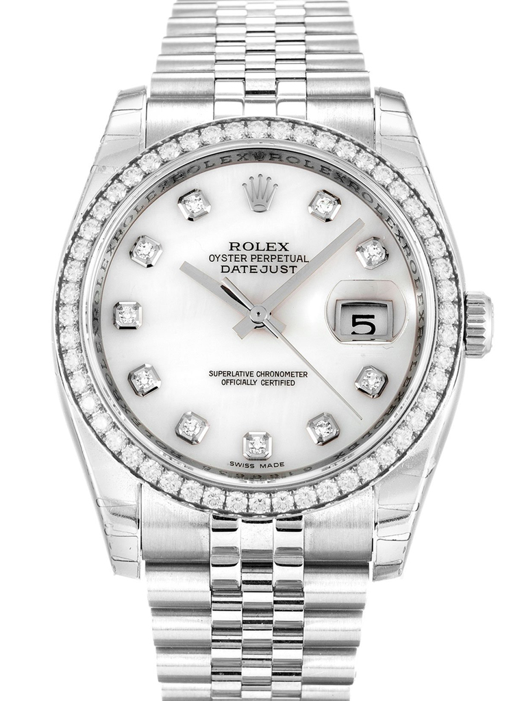 Rolex Datejust 36mm Mother of Pearl – White Dial 116244 $369.00