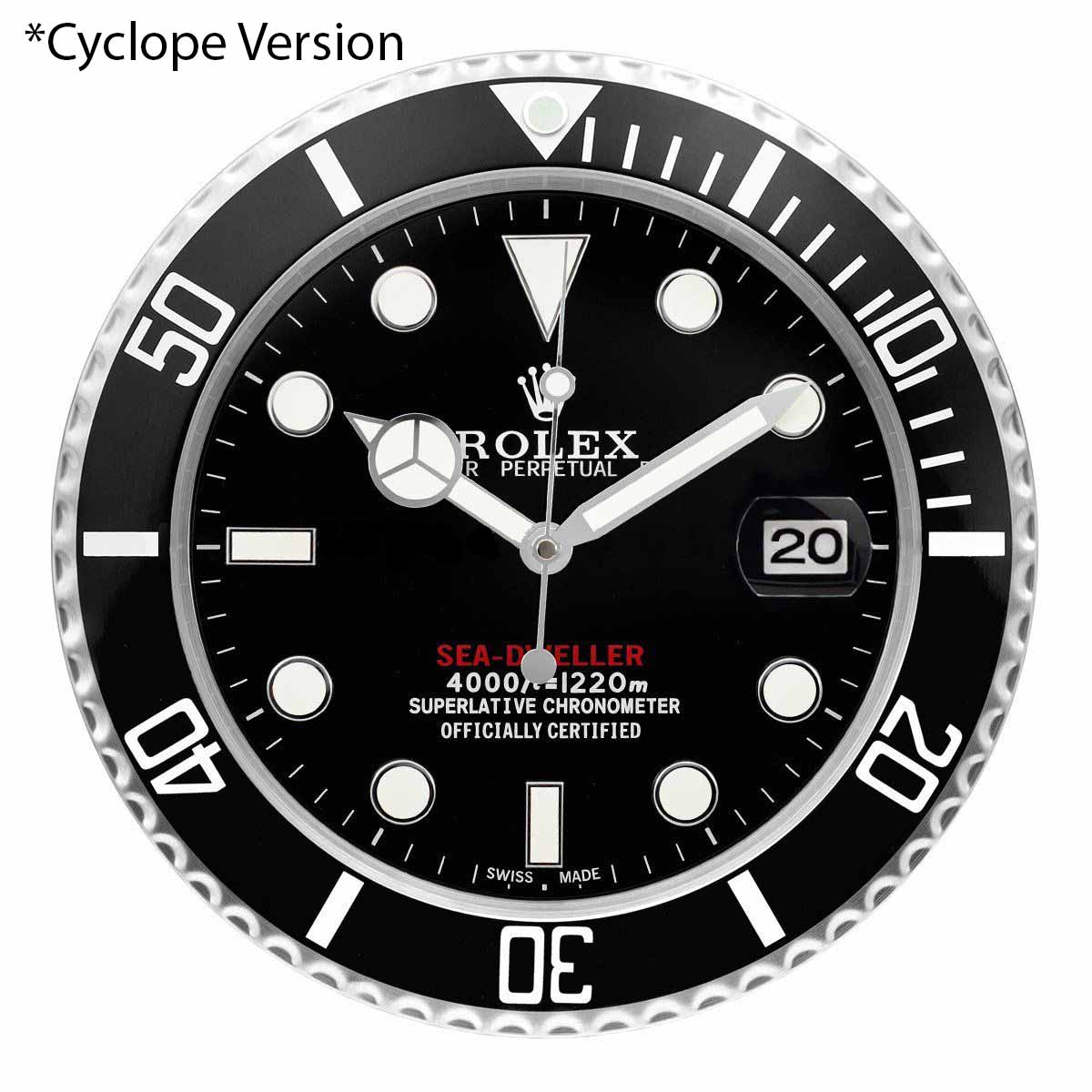 ROLEX WALL CLOCK – SEA-DWELLER ‘RED’ $269.00 – $298.00