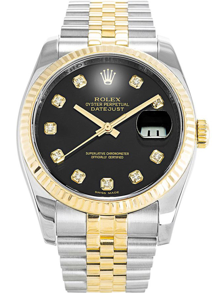 Rolex Datejust 36mm Black Dial 116233 $369.00