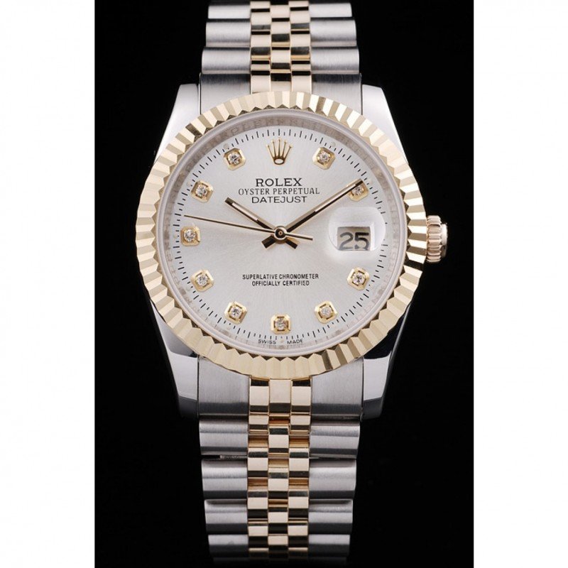 Superclone Rolex Datejust 36mm White Dial SRL10 $999.00