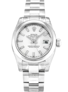 Rolex Lady-Datejust 26mm White Dial 179160 $399.00