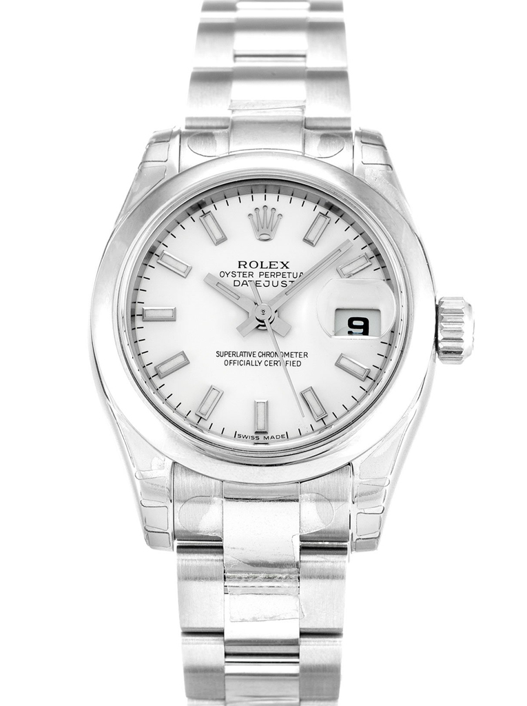 Rolex Lady-Datejust 26mm White Dial 179160 $399.00