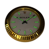 ROLEX WALL CLOCK – DATEJUST GOLD $269.00
