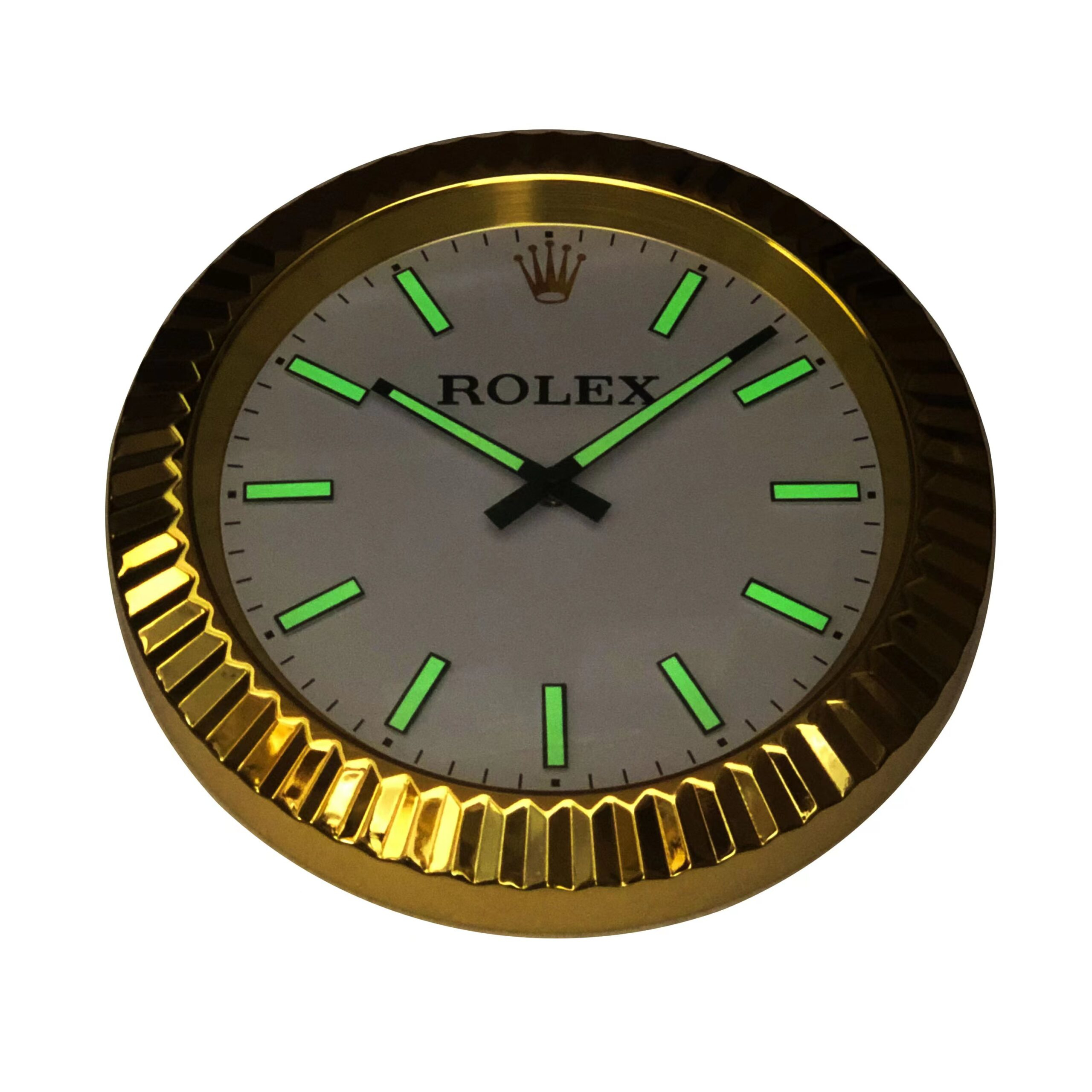 ROLEX WALL CLOCK – DATEJUST GOLD $269.00