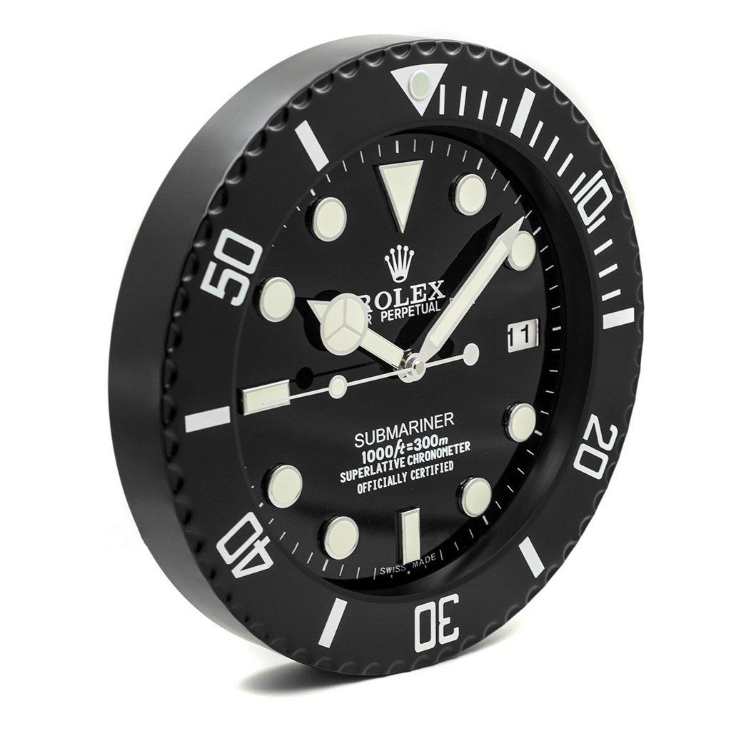 ROLEX WALL CLOCK – SUBMARINER BLACK $269.00 – $298.00