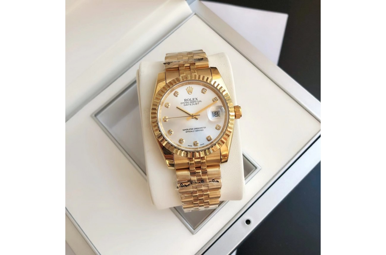 Rolex Datejust 36/28mm RG/RG Jub Sliver/Dial $599.00