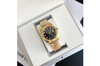 Rolex Datejust 36/28mm RG/RG Jub Black/Dial