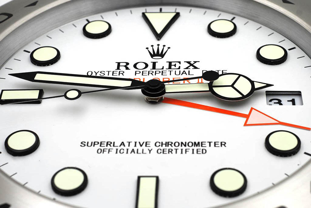 ROLEX WALL CLOCK – “XL” EXPLORER 2 $299.00 – $328.00