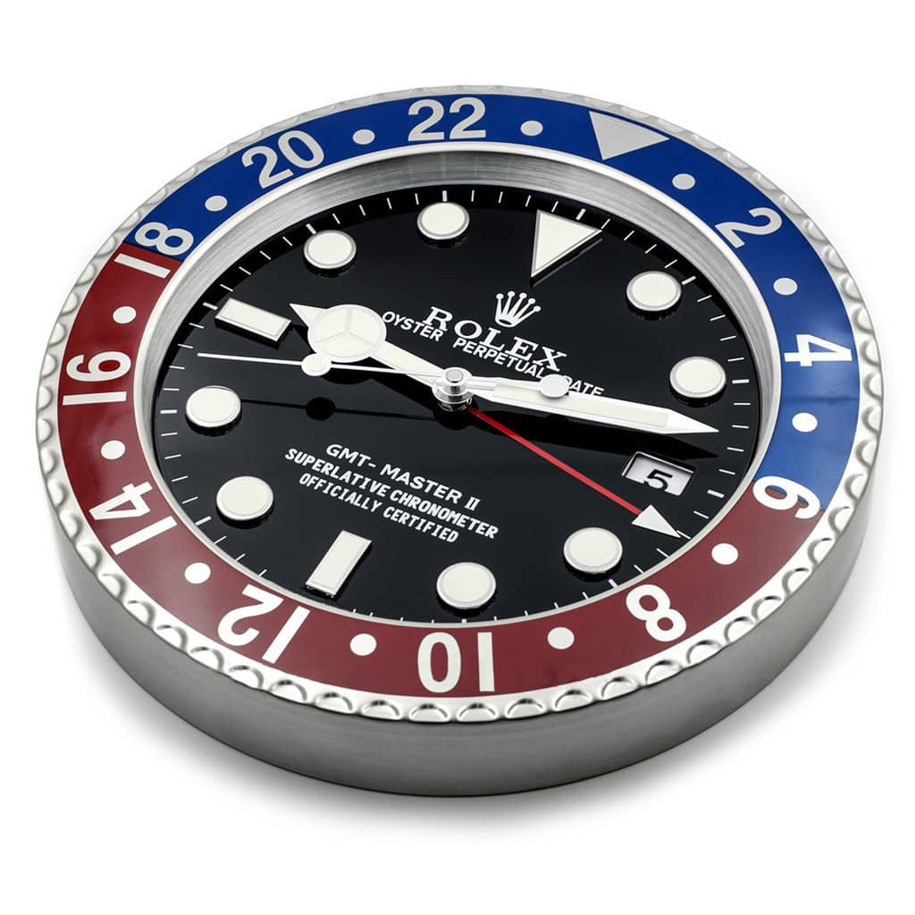 ROLEX WALL CLOCK – “XL” GMT MASTER II $299.00 – $328.00