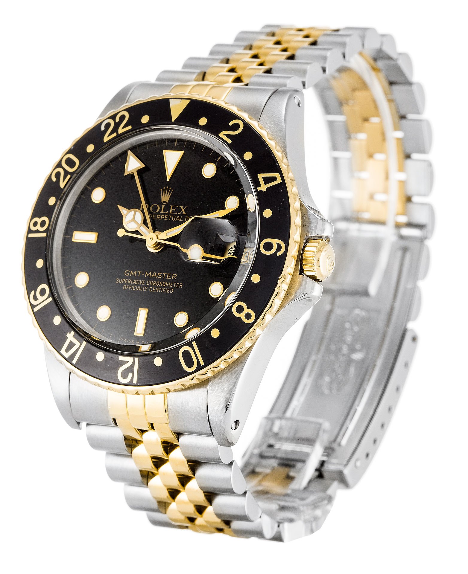 Rolex GMT-Master 38mm Black Dial 16753 $399.00