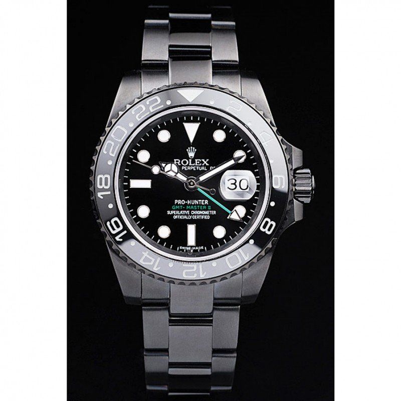 Superclone Rolex GMT-Master II 39mm Black Dial REP016828 $999.00