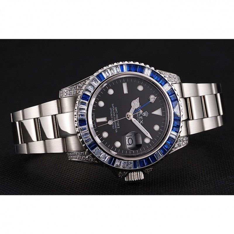 Superclone Rolex GMT-Master II 41mm Black Dial 1453747 $999.00