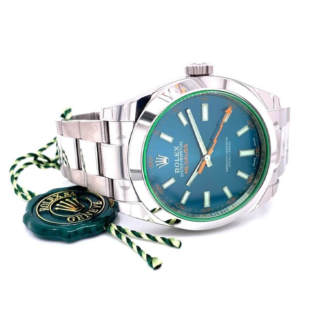 Rolex Milgauss 40mm Blue Dial 116400GV $399.00