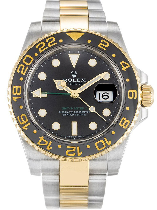 Rolex GMT-Master II 40mm Black Dial 116713 $369.00
