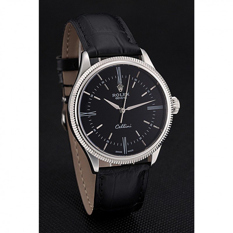 Superclone Rolex Cellini 39mm Black Dial 622654 $999.00