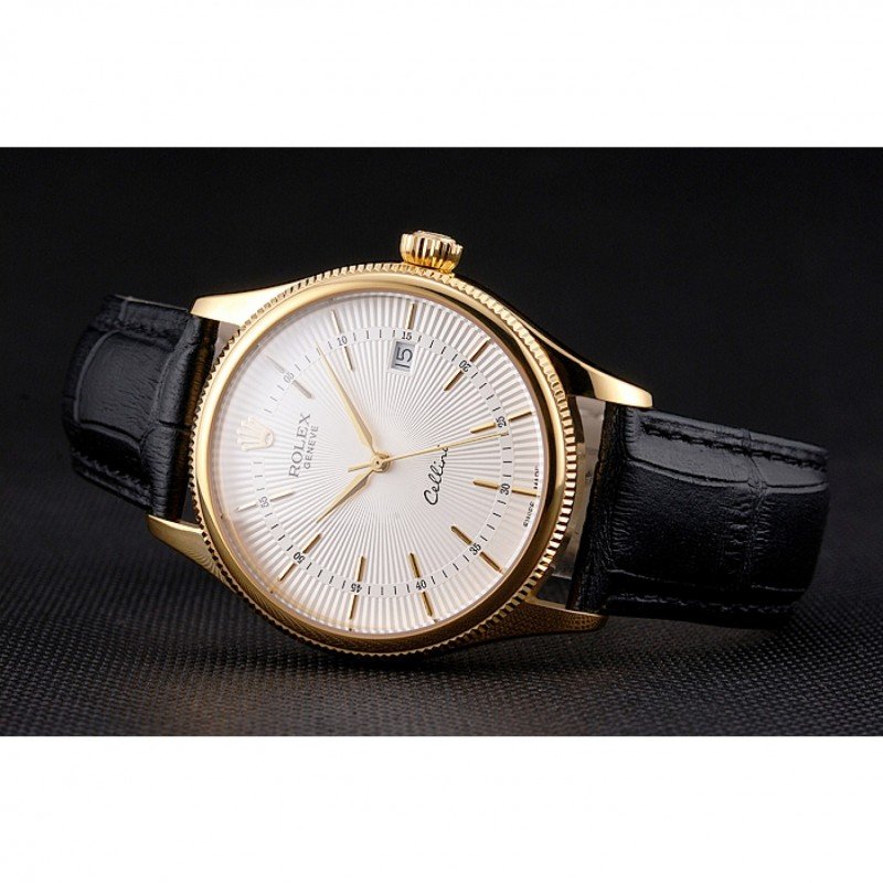 Superclone Rolex Cellini 38mm White Dial REP016791 $999.00