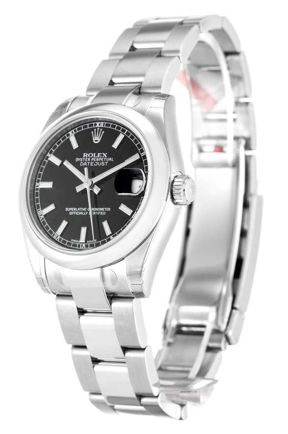 Rolex Lady-Datejust 31mm Black Dial 178240-2 $399.00