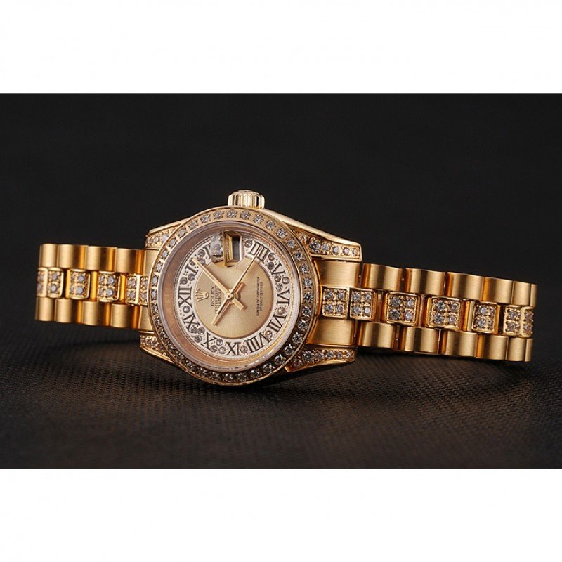 Superclone Rolex Datejust 21mm Gold Dial 1453953 $999.00
