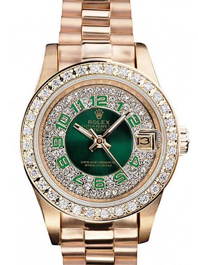 Rolex Datejust 28mm Green Dial RL39 $399.00