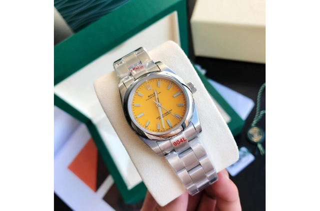 Rolex Oyster Perpetual 31/41mm SS/SS Yellow/Stk $599.00