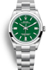 Rolex Oyster Perpetual Lady 36mm Green Dial 126000 $399.00