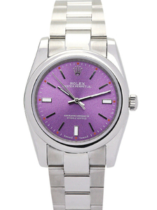 Rolex Oyster Perpetual Lady 31mm Purple Dial 177200 $399.00