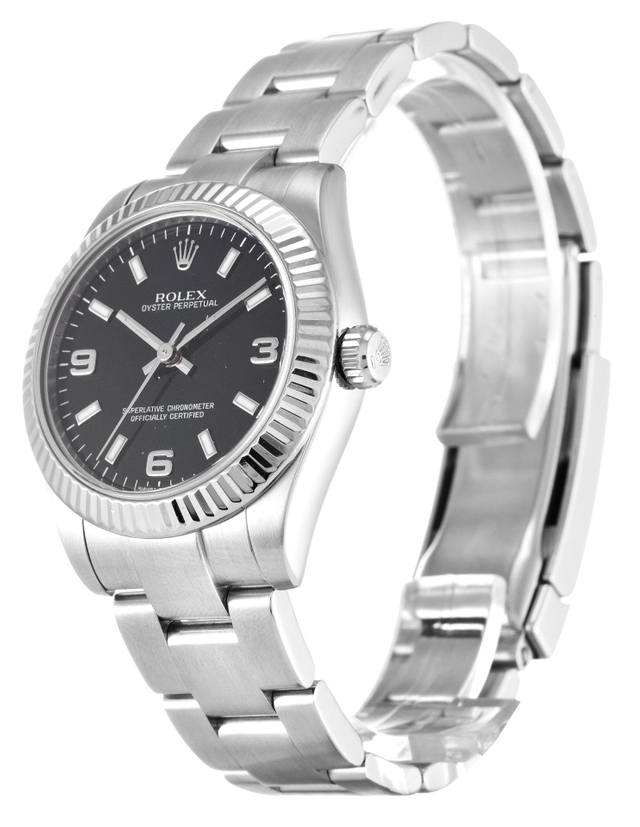 Rolex Oyster Perpetual Lady 31mm Black Dial 177234 $399.00