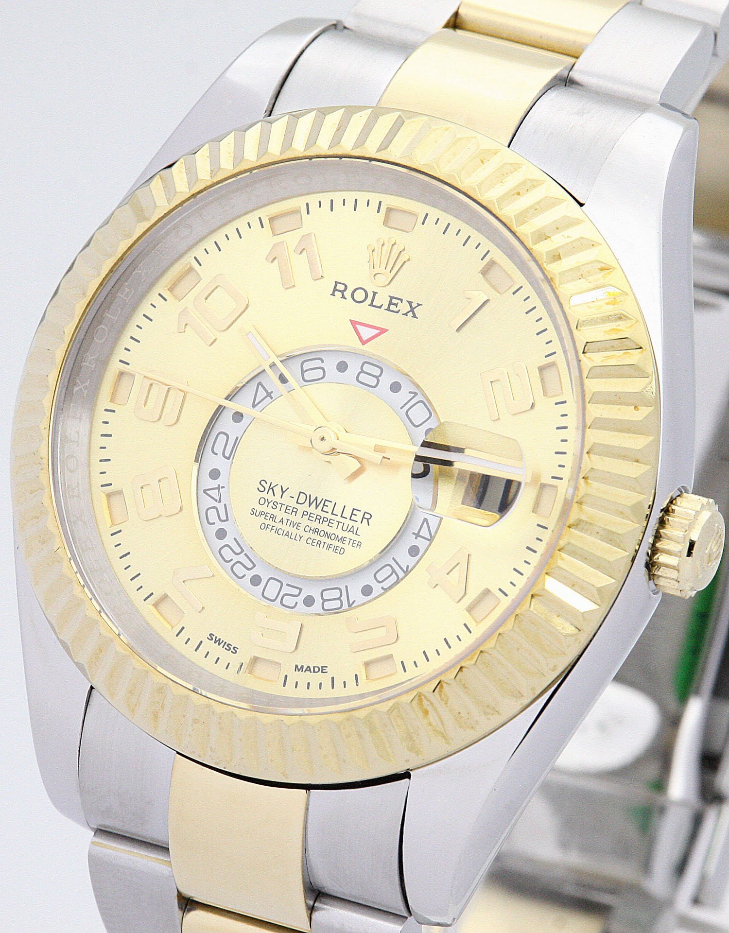 Rolex Sky-Dweller 42mm Gold Dial 326938 $399.00