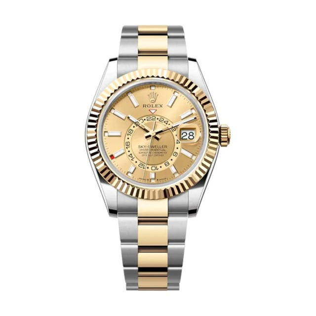 Superclone Rolex Sky-Dweller 42 mm Champagne Dial 336933 $899.00