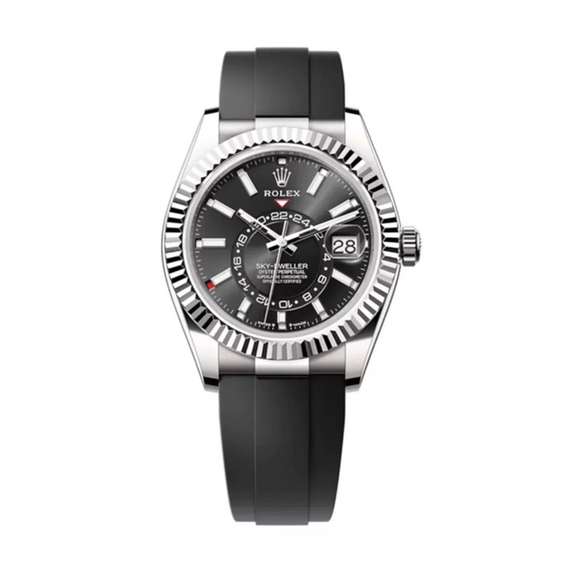 Superclone Rolex Sky-Dweller 42 mm Bright black Dial 336239 $899.00