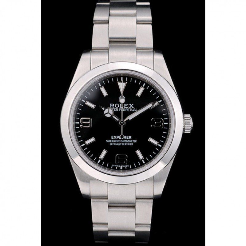 Superclone Rolex Explorer 39mm Black Dial 42002 $999.00